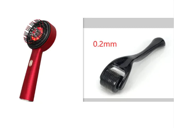 Hair Haven Electric Scalp Massage Comb – Red Light & Hair Care