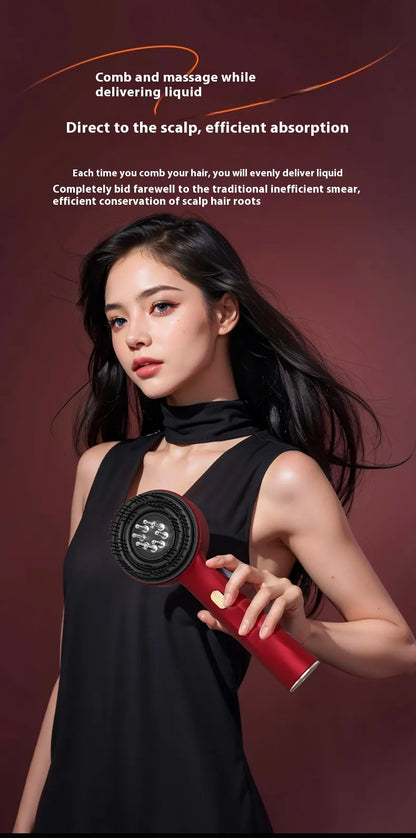 Hair Haven Electric Scalp Massage Comb – Red Light & Hair Care